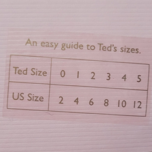 🍒NWT🍒 TED BAKER EMBELLISHED STRAPS MIDI DRESS - Picture 7 of 7